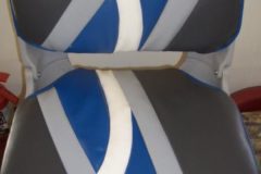 Blue/Gray/White Stripe