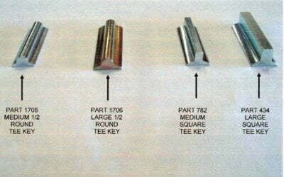 Tee Keys for Jet Impellers