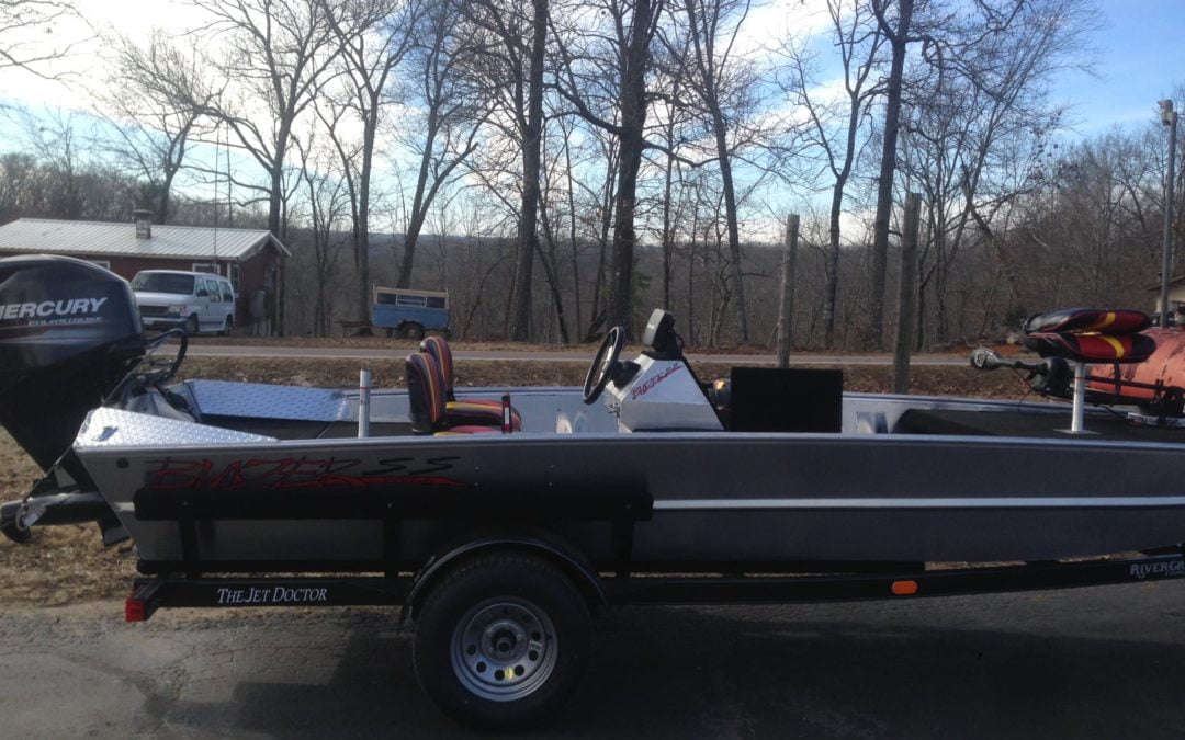 2014 1852 Blazer Boat, 2014 40hp Mercury Jet Motor