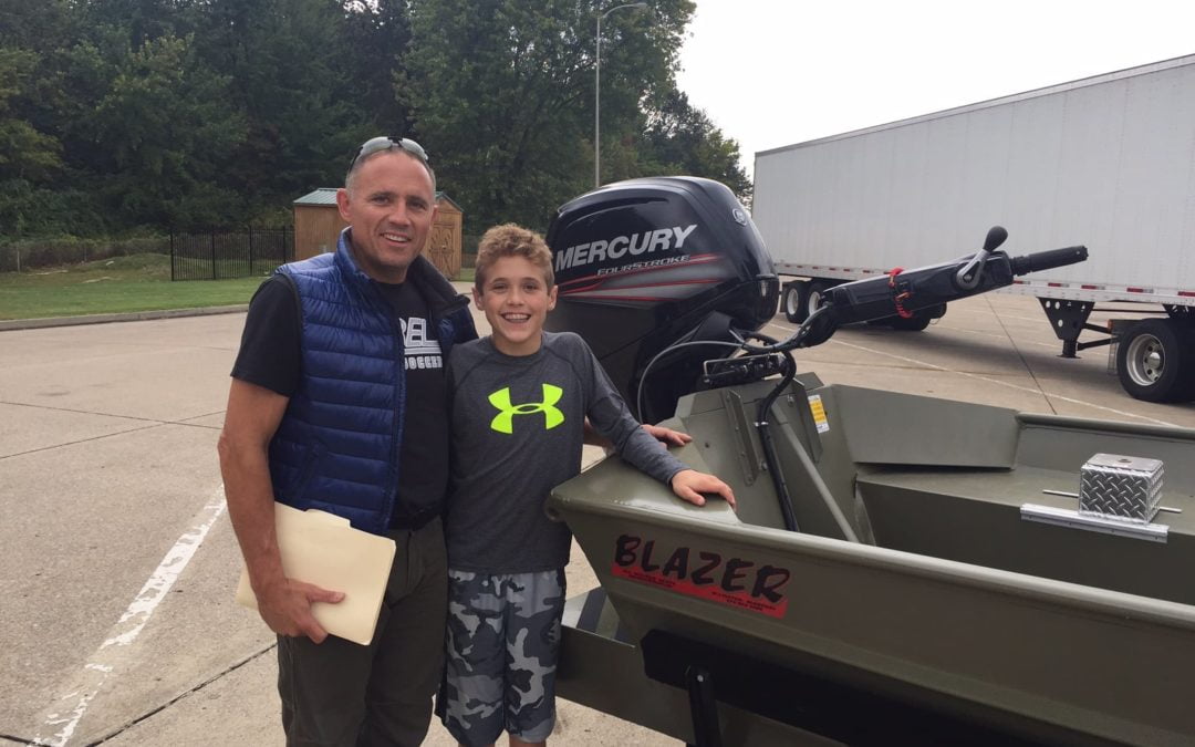 Keith Tarter’s 1860 Blazer & 80hp Mercury Jet Motor