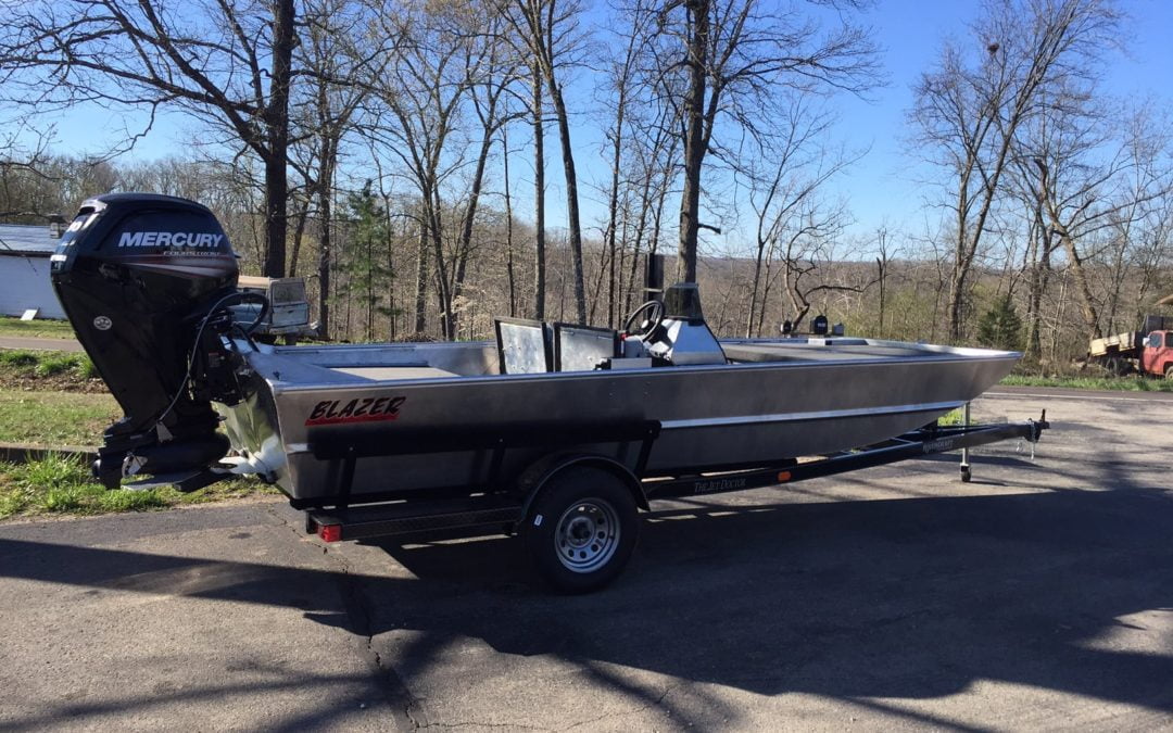 Greg Tweedy’s 1756 Blazer Boat and 115/80hp Mercury Jet Motor