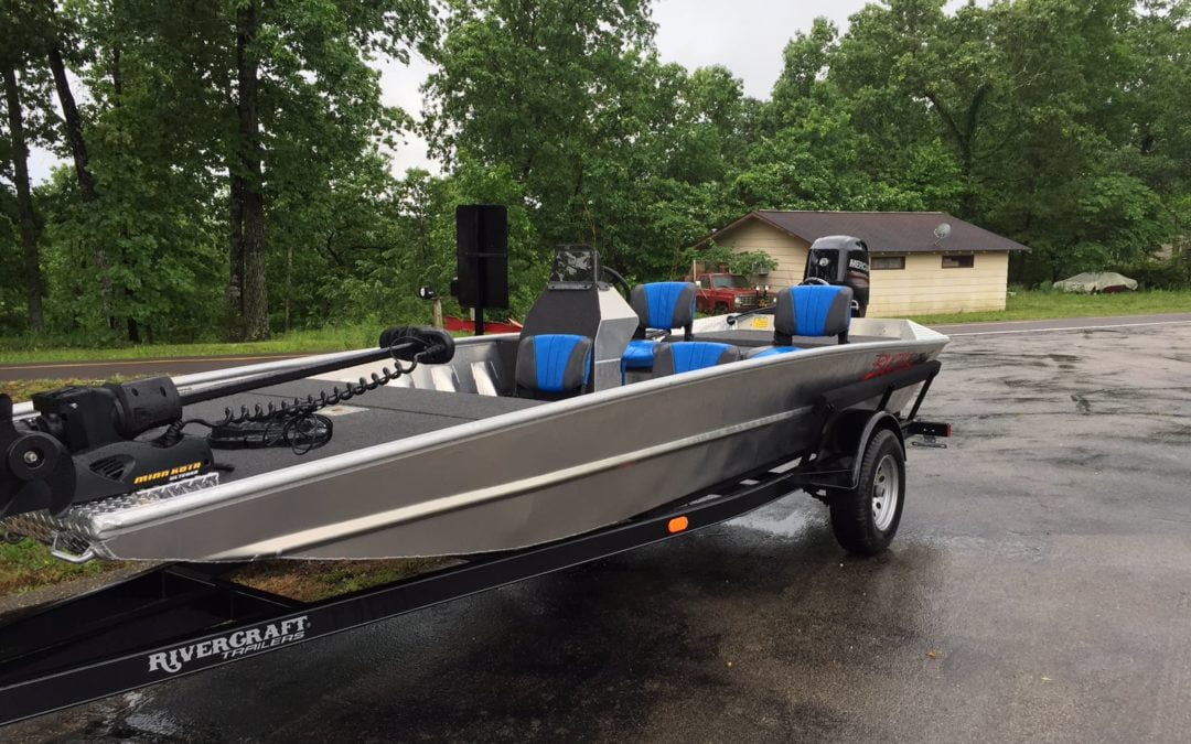 Matt Reed’s 1852 Blazer SS with a 40hp Mercury Jet Motor