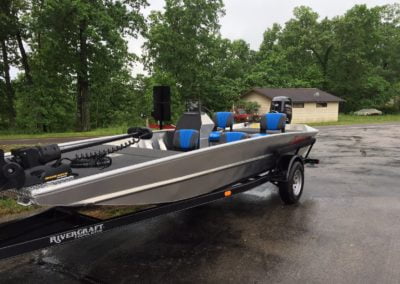 Matt Reed’s 1852 Blazer SS with a 40hp Mercury Jet Motor