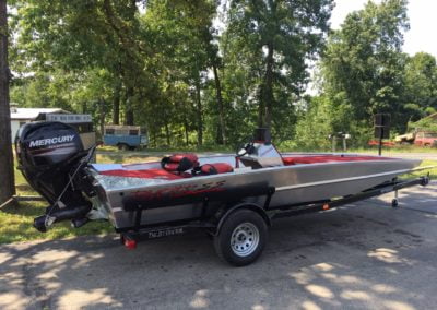 Corey Coleman’s 1752 Blazer SS and 40hp Mercury Jet Motor