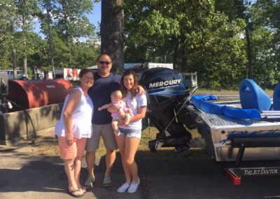 Bernie & Pam Lotz’ 1852 Blazer SS Boat & 40hp Mercury Jet Motor