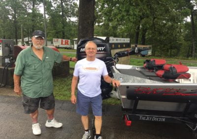 Alvin Gillespie’s 1752 Blazer SS and 40hp Mercury Jet Motor