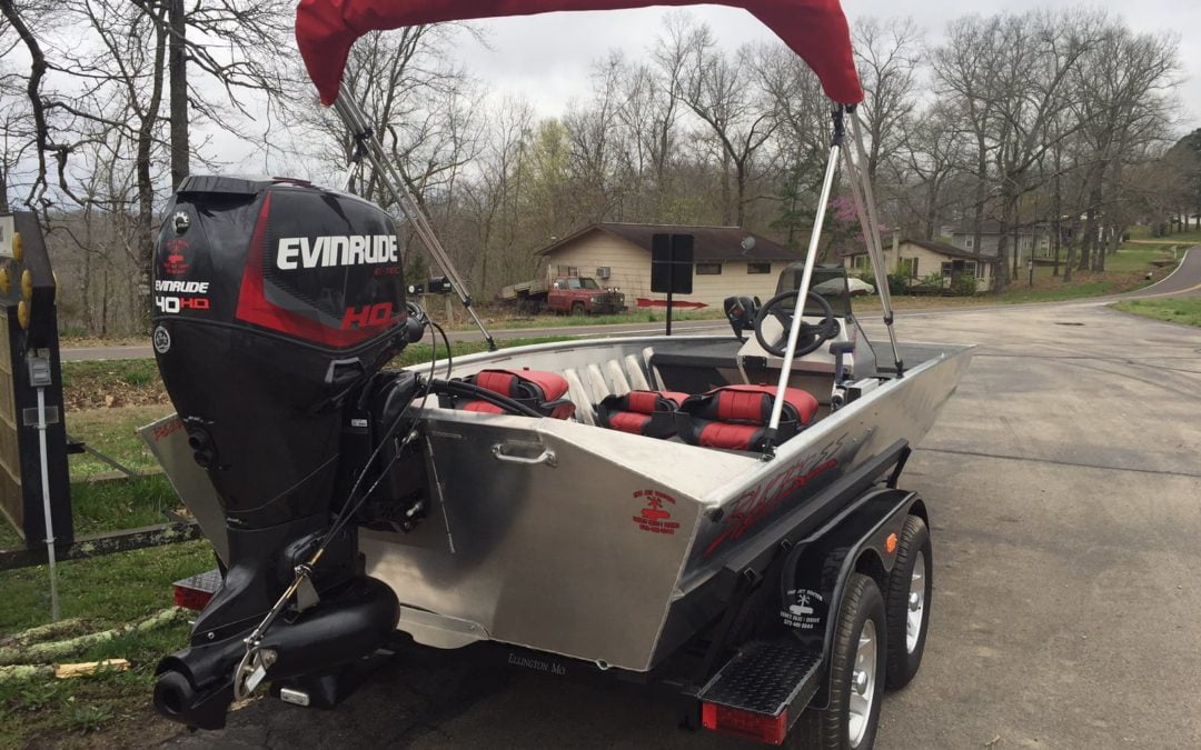 Mike Kirn’s 1856 Blazer SS Boat & 60/40hp Evinrude HO Motor