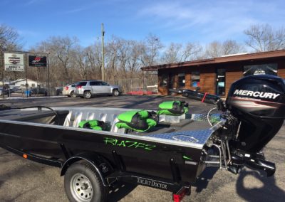 Travis Pearson’s  1852 Blazer SS w/ 40hp Mercury Jet Motor