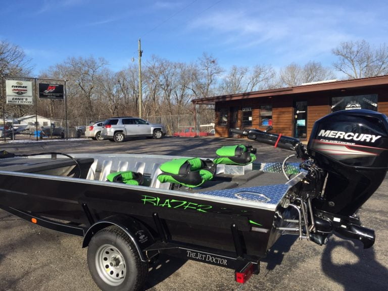 Travis Pearson’s  1852 Blazer SS w/ 40hp Mercury Jet Motor