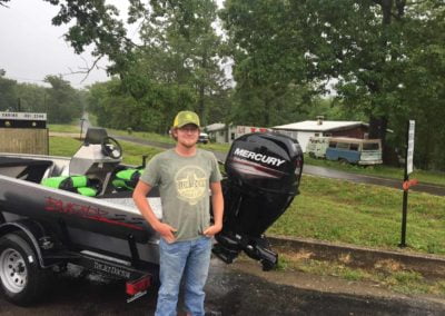 Wyatt George’s 1752 Blazer SS w/ 40hp Mercury Jet Motor