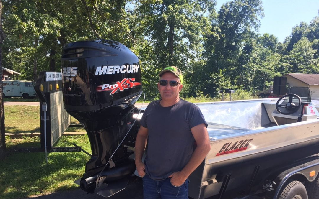 Norval Johnson’s 2070 Blazer Boat w/ 225hp Mercury ProXS Jet Motor