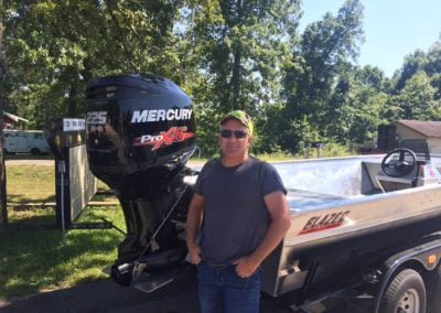 Norval Johnson’s 2070 Blazer Boat w/ 225hp Mercury ProXS Jet Motor