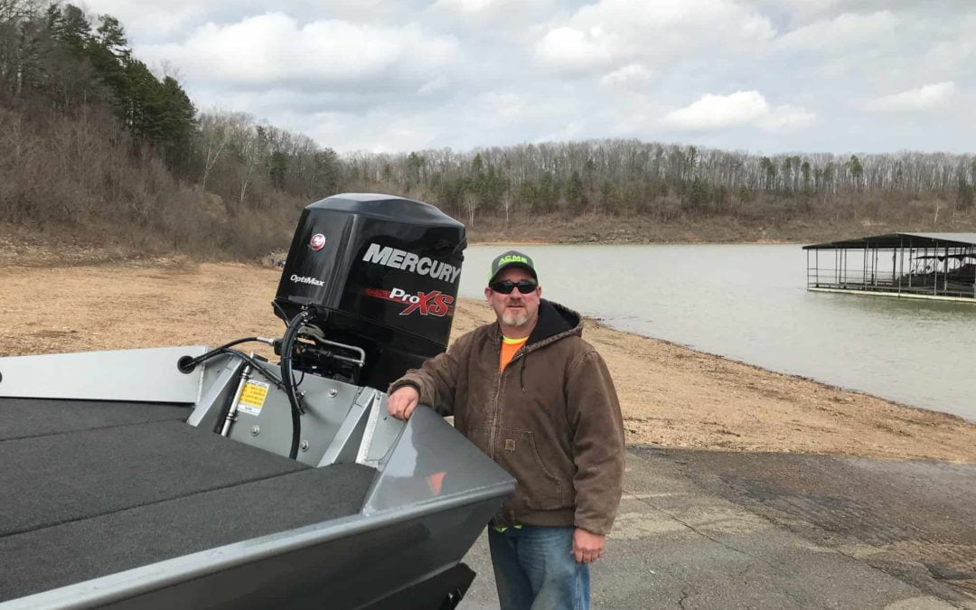 Doug Alexander’s 1856 Blazer SS w/150hp Mercury ProXS Jet Motor