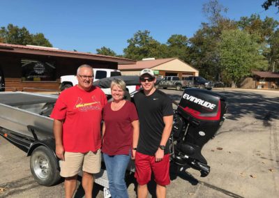 David & Tawnda Conway’s 60 HO Evinrude Jet Motor