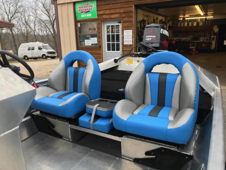 Levi & Bret Cowin’s 1752 Blazer SS w/60hp Evinrude Jet Motor