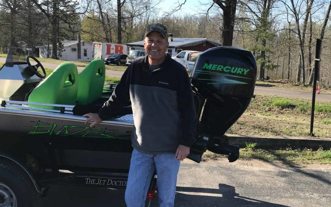 Charlie Love’s 1752 Blazer SS w/ 60/40hp Mercury Jet Motor