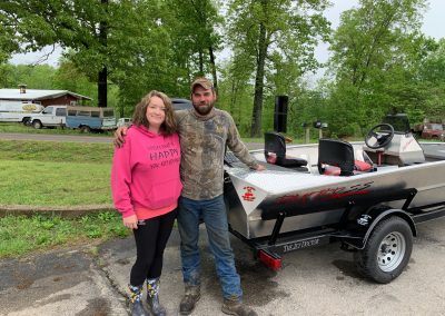 Shane & Sydney Amsden’s 1752 Blazer SS w/ 40hp Mercury Jet Motor