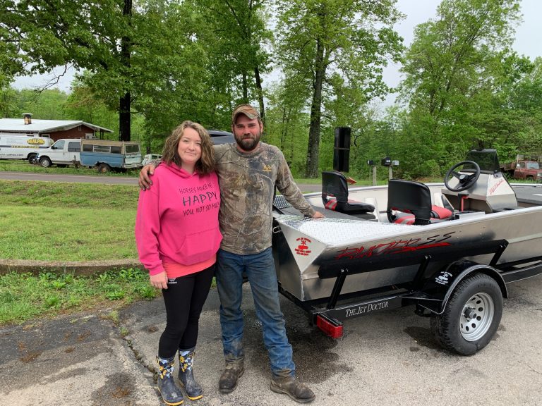 Shane & Sydney Amsden’s 1752 Blazer SS w/ 40hp Mercury Jet Motor