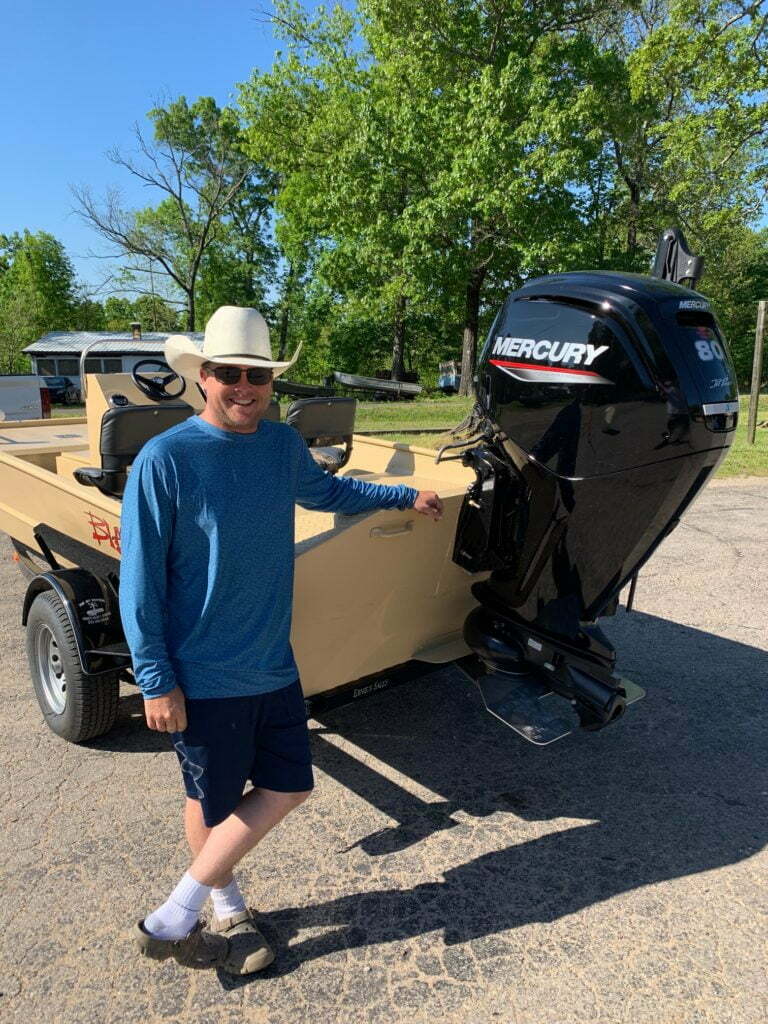 Cory Harris’ 1856 Blazer SS Boat w/ 80hp Mercury Jet Motor