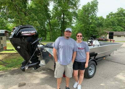 Matt Balch’s 1856 Blazer SS Boat w/ 80hp Mercury Jet Motor