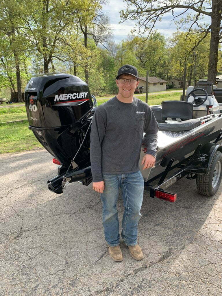 Dee Fitzgerald’s 1752 Blazer SS Boat w/ 40hp Mercury Jet Motor