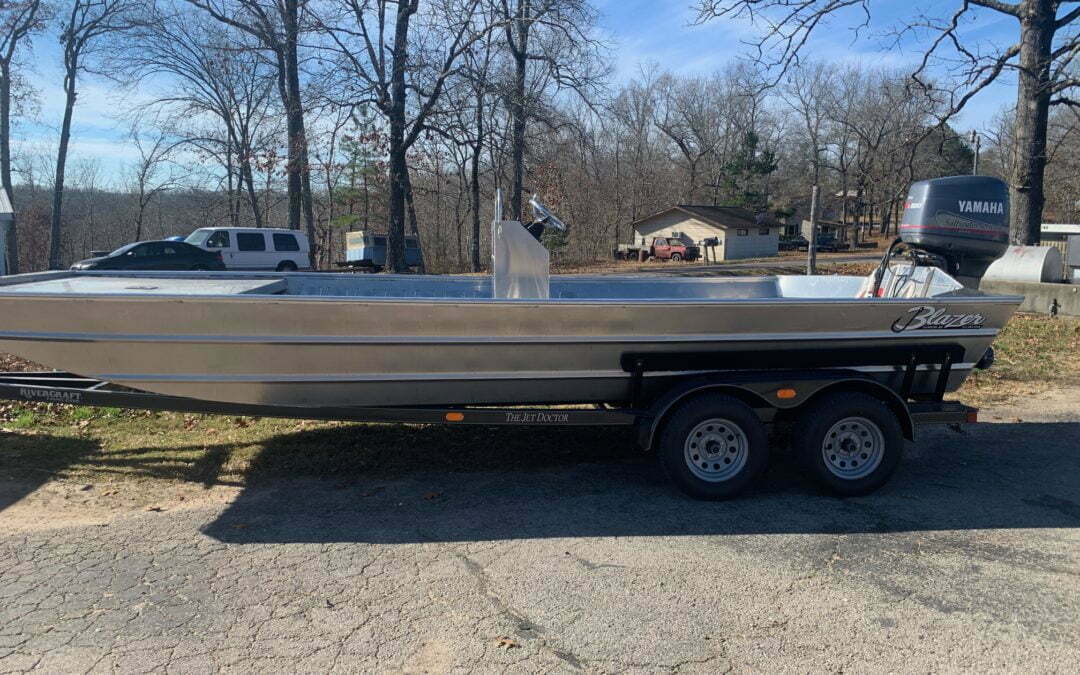 Paul Foutz’s 2270 Blazer Boat w/ Rivercraft Tandem Trailer