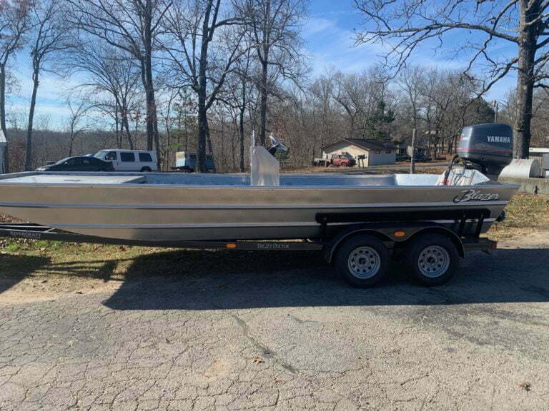 Paul Foutz’s 2270 Blazer Boat w/ Rivercraft Tandem Trailer